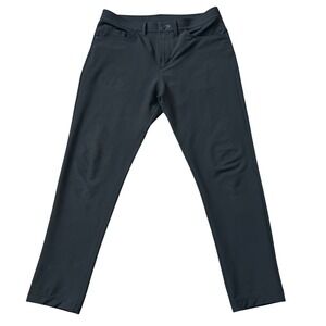 Public Rec All Day EveryDay Pants 32x30 Black Tapered Performance Trousers CC21